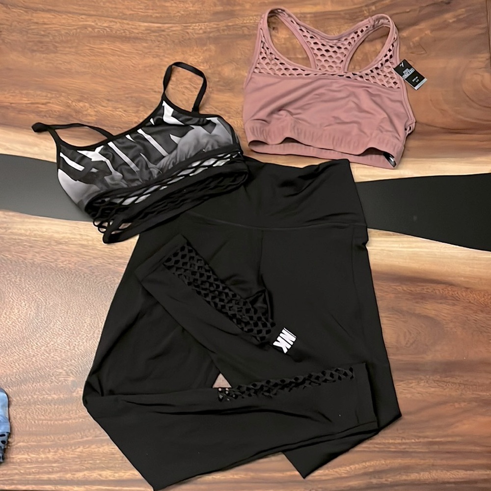Pink VS Ultimate Sport Bra and Legging Set